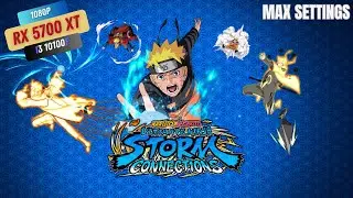 NARUTO X BORUTO ULTIMATE NINJA STORM CONNECTIONS | RX 5700 XT + i3 10100f | max settings 1080p