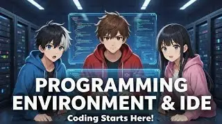 Programming Environment & IDE | Anime Style | Learn C Programming Step by Step | DezainSensei
