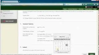 Setting Content Availability Dates