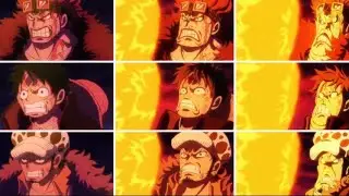 Luffy, Law and Kidd funny moment | ONE PIECE Episode 1016