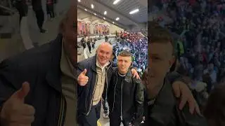MIO PAPÀ CONOSCE LAZZA allo STADIO😍