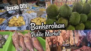 Davao City Bankerohan Public Market.  Walking into the busiest market in Davao.