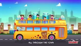 WHEELS ON THE BUS | KIDS RHYME | KINDER GARTEN