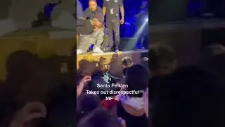 Santa Fe Klan Le Pega A Un Fan Borracho🥊 😱