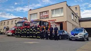 OSP Przodkowo oddaje hołd poległym kolegom z Poznania
