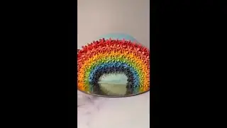 Surprise Inside Rainbow Sprinkle Cake
