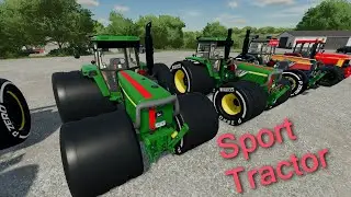 Tiny Tractors and a Wooden Three Story Carrier, or Round Portals for Changing Colors on Farm 22