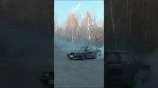 BMW E 34 Уличный дрифт #maxbesh #shorts #bmwcar