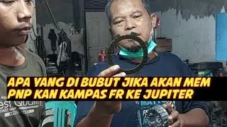 CARA MODIFIKASI  KAMPAS KOPLING JUPITER 5TP PAKAI SUZUKI  FR.