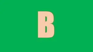 B Green Screen│Motion Graphic Transitions│Green Screen│OBS