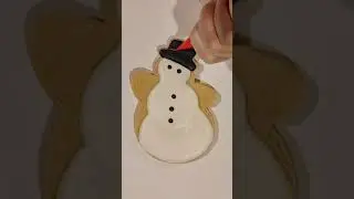 Snowman Cookie tiktok hdcakery