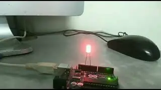 Turn on led using for loop dim to brightness using Arduino. #arduinoproject #art #school #robotics