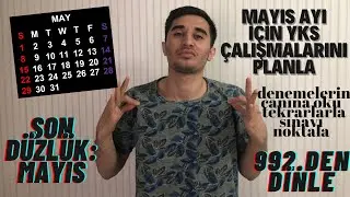 43-) YKS için Mayıs Ayı | MAYIS CHECK UP | #yks