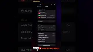 How to enable Live Voicemail on iPhone - iOS17 #iphone #ios17 #iphone15