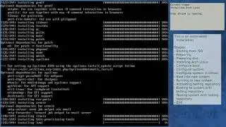 Arch Linux installation recording to kernel 5.9.12-arch1-1 (testing)