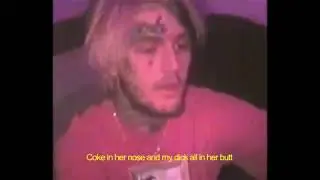 lil peep - red drop shawty MUSIC VIDEO (without feature) (extended) (lyrics)
