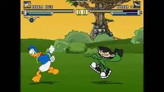 MUGEN Donald Duck vs Numbuh 3
