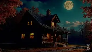 Sleep to Rainstorm in a Cozy Cabin | 10 Hours of Rain Sounds in the Woods | No Ads