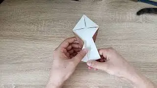 Origami, paper a fish   /   Оригами, рыба из бумаги