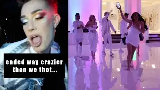 James Charles x Morphe Party + Launch Day! | cassieeMUA