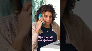 Dylans hand zit tussen de deur! 🤕