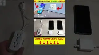 Esto pasa si usas tu celular mientras se esta cargando!