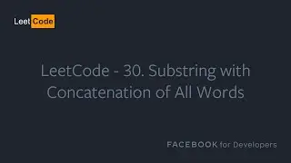 [ru] LeetCode - 30. Substring with Concatenation of All Words