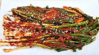 한 번에 두 가지 김치 담그기❗️봄김치