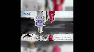 Gweike LF1325LC:DUSE USE Оптоволоконный лазерный станок для резки металла обзор оборудования