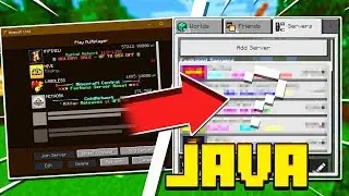 How to play Java Servers in Minecraft Bedrock!