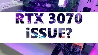 RTX 3070 product defect issue???
