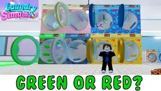 Green Dragon or Red Dragon? - Roblox Laundry Simulator