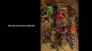 Ben-eater inspired CPU running Fibonacci program #CPU #8bit