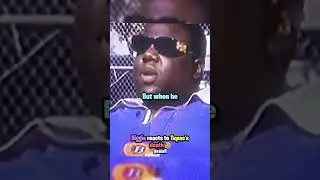 Biggie on Tupac 💔🥺 #viral #rap