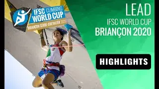 IFSC World Cup Briançon 2020 || Lead semi-finals highlights