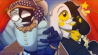 The Moon and The Bunny in Minecraft FNAF