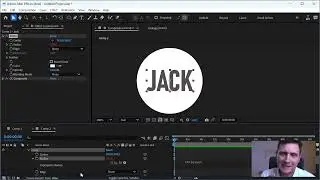 Como criar uma caixa de texto circular responsiva no After Effects