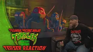 Teenage Mutant Ninja Turtles MUTANT MAYHEM - Teaser Trailer Reaction