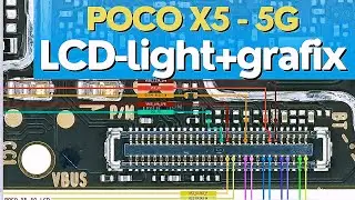 Poco X5 5G LCD Lighting Diagram Complete Guide for Repairs!