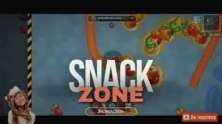 FOI AZAR no jogo snack zone #gaming #snakezone