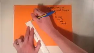 Constructing an equilateral triangle - Demo