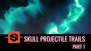 VFX Skull / Necro Projectile Trails Textures Part 1 Substance Designer