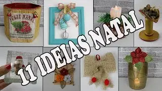 11 IDEIAS DE DECORAÇÃO DE NATAL SIMPLES E BARATO🎄
