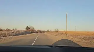 Road from home to work Vilnius 7 March 2024