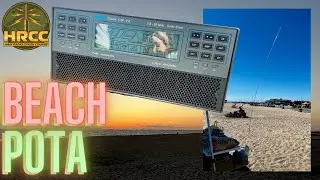 1,300 Watt POTA Portable Amp Into a 17' Ham Radio Whip Antenna