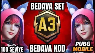 A3 ROYALE PASS REWARDS | 100 LEVEL SET | FREE SET | WOW CODE | 2.8 UPDATE | PUBG MOBILE