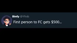 BINFY CHALLENGED THE OSU! COMMUNITY...