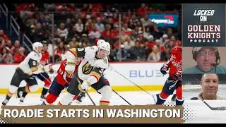 Exclusive quotes from Logan Thompson / VGK-Caps preview / Locks of the Knight and predictions