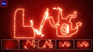 EPIC FIRE LOGO ANIMATION WITH SABER - AFTER EFFECTS TUTORIAL