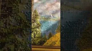 Почти выложила озеро #diamondpainting #mosaic